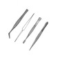 Stainless Steel Tweezers 4 Pack image number 1