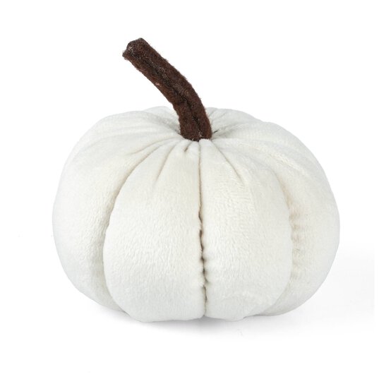 Cream Plush Pumpkin 9cm image number 1