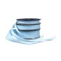 Light Blue Gingham Ribbon 9mm x 5m image number 3