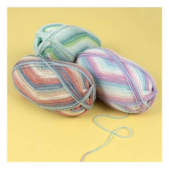 James C Brett Peach Melba Twinkle DK Yarn 100g image number 4