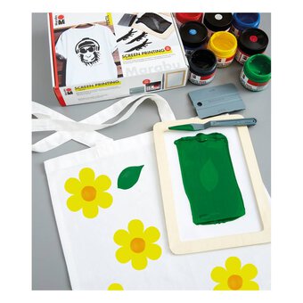 Marabu Screen Printing Kit 5 Pieces