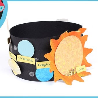 How to Make a Solar System Hat