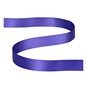 Purple Double-Faced Satin Ribbon 18mm x 5m image number 2