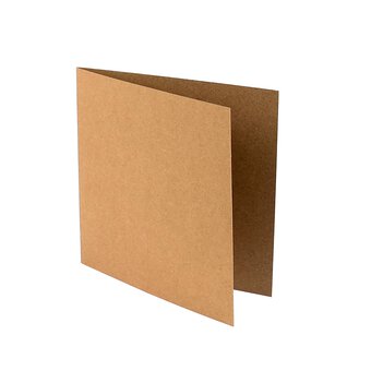 Kraft Cards  6 x 6 Inches 10 Pack