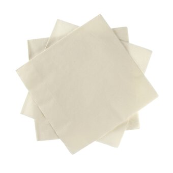 White Napkins 20 Pack