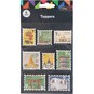 Travel Stamp Chipboard Stickers 8 Pack image number 3