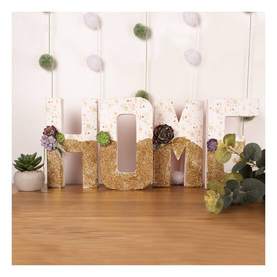 Mache Letter L 20cm image number 3