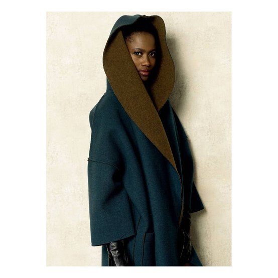 Vogue Shawl Collar Jacket Sewing Pattern V8930 (L-XXL) image number 2