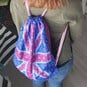 How to Sew a Union Jack Drawstring Bag image number 1