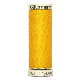 Gutermann Yellow Sew All Thread 100m (106)