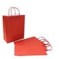 Red Ready to Decorate Gift Bags 5 Pack image number 1
