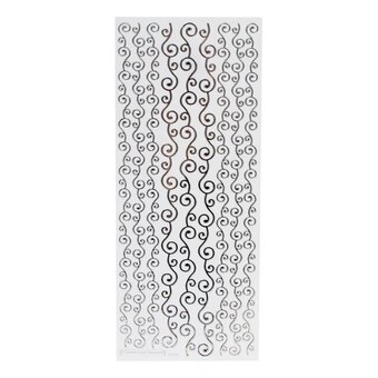 Anita's Silver Border Outline Stickers