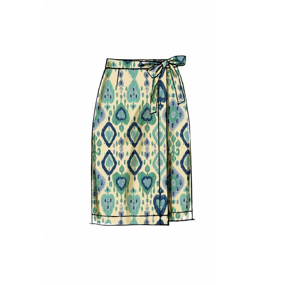 McCall&rsquo;s Women&rsquo;s Skirts Sewing Pattern M7129 (8-16) image number 4