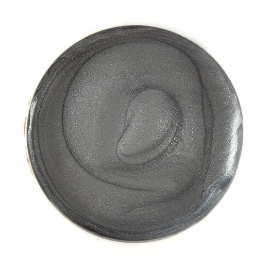 Metallic Silver Acrylic Craft Paint 60ml image number 2