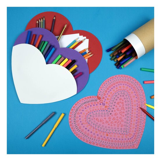 Heart Foam Sheets 4 Pack image number 2