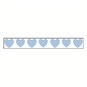 Baby Blue Heart Ribbon 16mm x 4m image number 1
