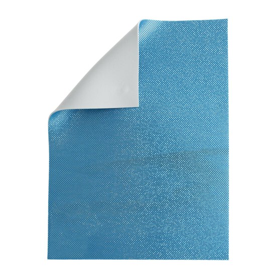 Turquoise Metallic Spot EVA Foam Sheet 22.5cm x 30cm image number 1