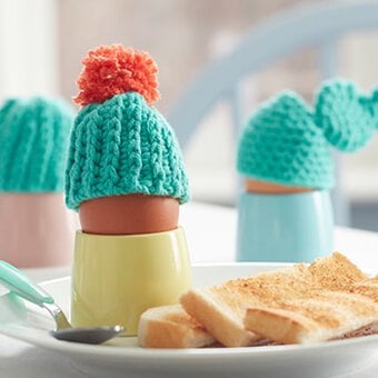 How to Crochet Cactus Egg Cosies