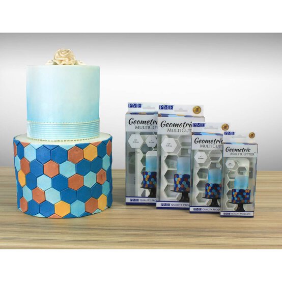 PME Hexagon Geometric MultiCutter 3 Pack image number 3