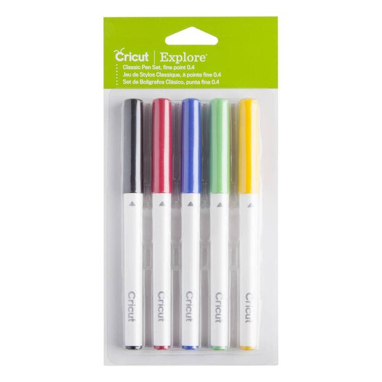 Cricut Colour Classic Pen Set 5 Pack