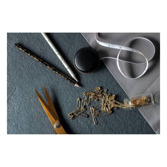 Hemline Gold Dressmaker&rsquo;s Pencils 2 Pack image number 3