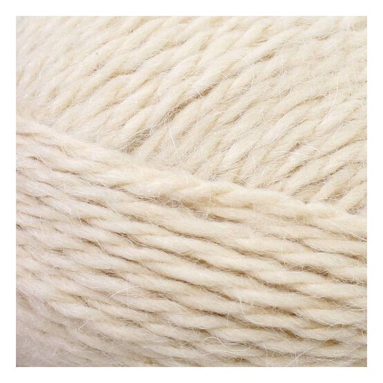 Knitcraft Cream Leader of the Pac Aran Yarn 100g