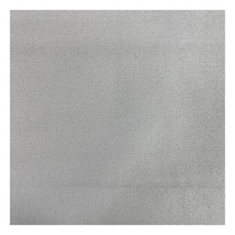 Grey Lightweight Drill Fabric by the Metre