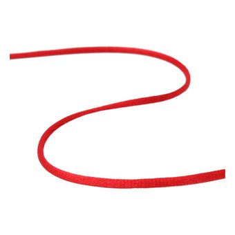 Red Ribbon Knot Cord 2mm x 10m