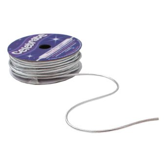 Silver Lurex Edge Cord 1.6mm x 8m