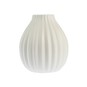 Ceramic Tear-Shaped Wavy Vase 12cm image number 1