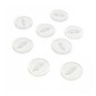 Hemline Clear Basic Fish Eye Button 8 Pack image number 1
