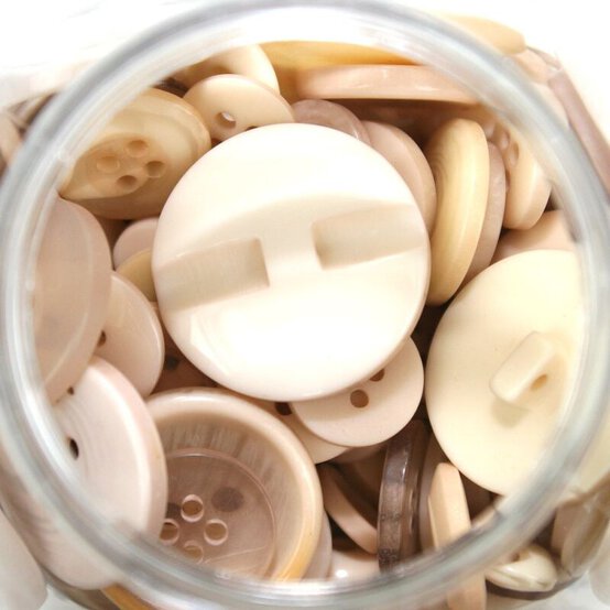 Hobbycraft Button Jar Natural image number 8