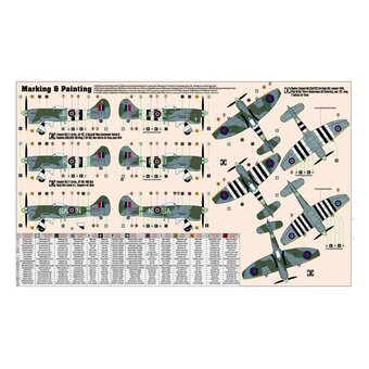 MisterCraft Hawker Tempest Mk.V Model Kit 1:72