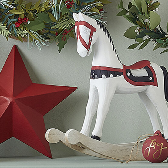How to Decorate a Scandi Rocking Horse image number 1