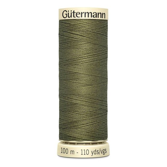 Gutermann Green Sew All Thread 100m (432) image number 1