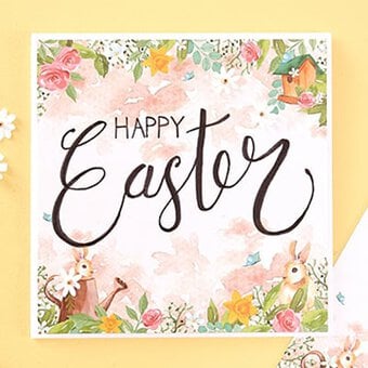 How to Make a Brush-Lettered Easter Card