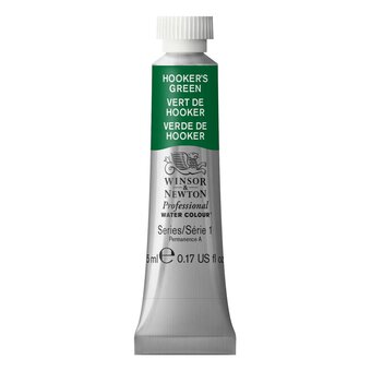 Winsor & Newton Hookers Green Professional Watercolour Tube 5ml