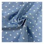 Swallows Printed Cotton Chambray Fabric by the Metre image number 1