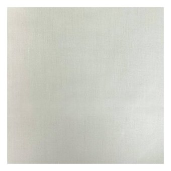 Cream Polycotton Fabric by the Metre