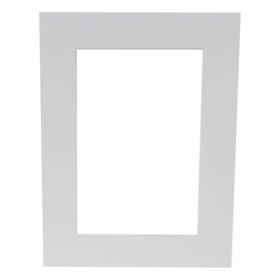 Iced White Single Aperture Mount A4 image number 1