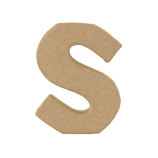 Lowercase Mini Mache Letter S image number 3