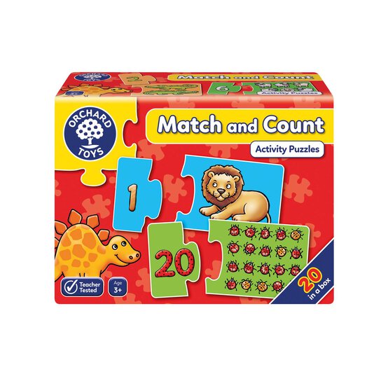 Orchard Toys Match and Count Puzzle  image number 1