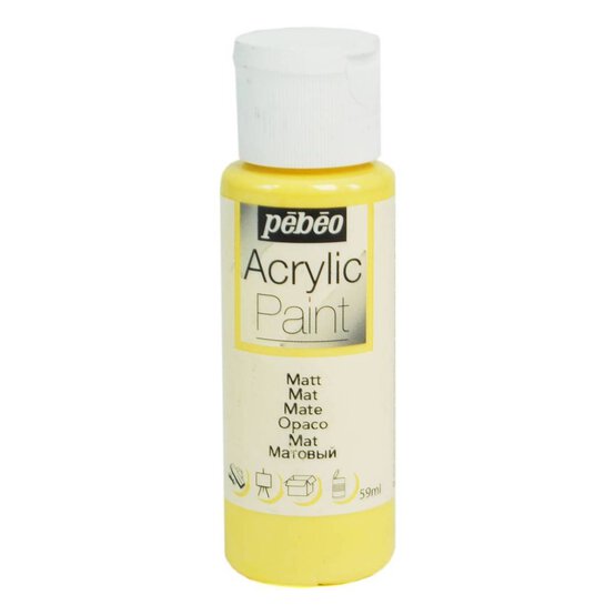 Pebeo Mango Matt Acrylic Craft Paint 59ml image number 1