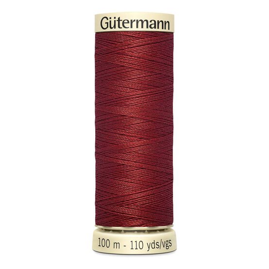 Gutermann Red Sew All Thread 100m (221) image number 1