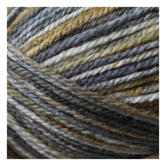 James C Brett Mustard Stonewash DK Yarn 100g image number 2