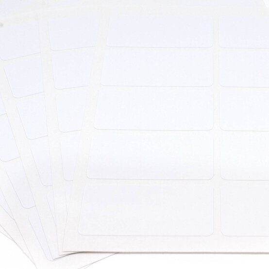 Blick Labels 70 Pack White image number 3