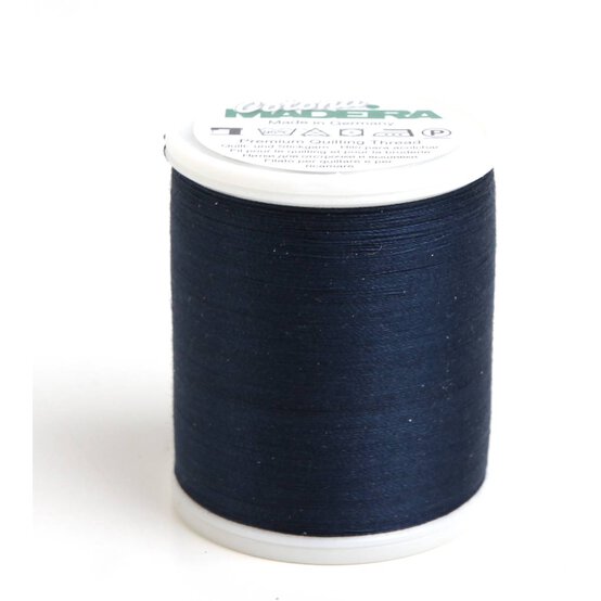 Madeira Navy Cotona 50 Quilting Thread 1000m (680) image number 1