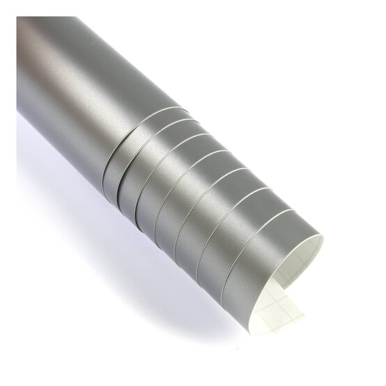 Silver Glossy Permanent Vinyl 12 x 48 Inches image number 4