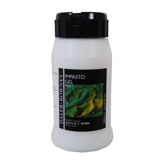 Daler-Rowney Impasto Gel Matt Medium 500ml image number 1