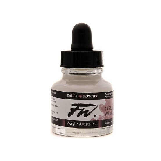 Daler-Rowney Shimmer Red FW Acrylic Artists Ink 29.5ml image number 1
